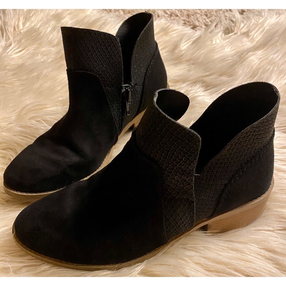 Embellished ankle booties